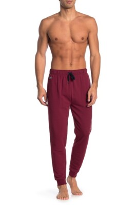 Lacoste Drawstring Knit Lounge Designer Joggers Men's Size XX-Large Jogger Pant
