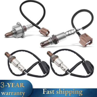 Set of(4) Up+Down Oxygen O2 Sensor For Nissan 2011 Murano Quest 2014 Maxima 3.5L