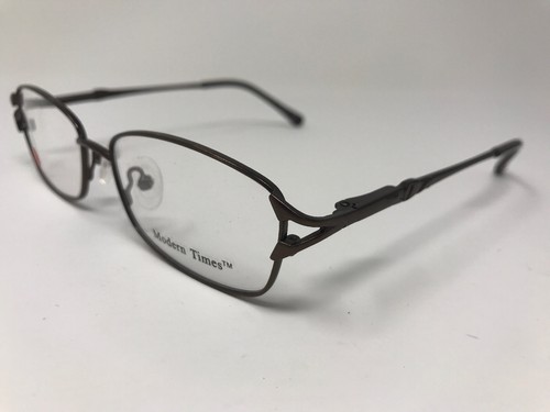 Modern Times Anita Eyeglasses Womens 52-16-135 Matte Dark Brown JR65