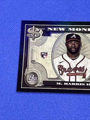 Michael Harris II 2023 Rookie Bowman Platinum New Money Topps Rc