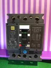 SQUARE D GJL36003M01  3 AMP  3 POLE 480 VOLT CIRCUIT BREAKER  SHIPS FREE 