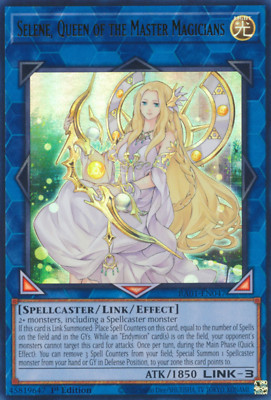 1X NM Selene, Queen of the Master Magicians - RA01-EN047 - Ultra Rare 1st Ed