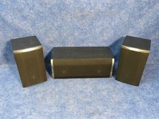 AVS by Unisound EK2003CS Speaker Package 3 Left, Right, Center, Wood Black L1