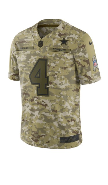 dallas cowboys salute to service jersey 2018