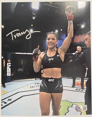 TRACY CORTEZ SIGNED 8X10 PHOTO. UFC. SEXY. MMA. DWCS. BECKETT BAS COA