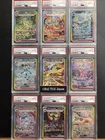 PSA 10 Terastal Festival Eevee Evolution SAR Set Of 9 Pokemon Card Japanese 2024