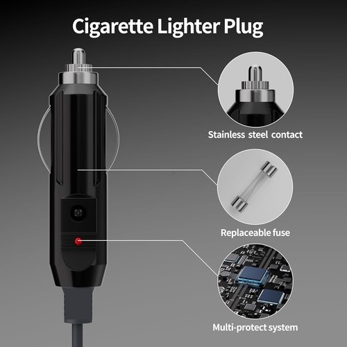 Car Charger to DC Power Cable For Starlink Mini DC Power Cable For Satellite New - Afbeelding 4 van 9