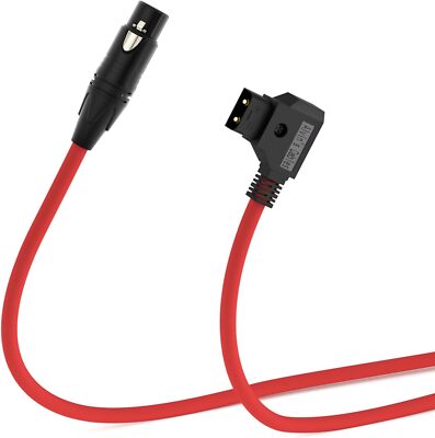 Ultra Soft XLR 4 Pin Female to D-Tap Power Cable for Panasonic 602 DSLR ...