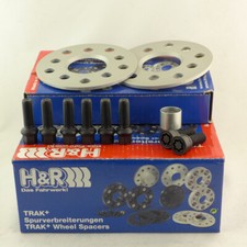 H&R Spurverbreiterung 16mm silber für Toledo Skoda Corrado Golf Lupo Passat Polo