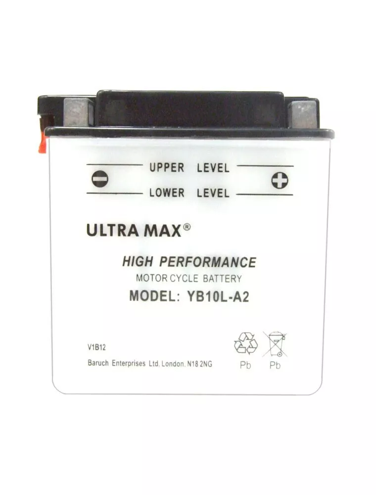 Ultramax YB10L A2 YB10LA2 Motorcycle Battery Suzuki GS500 89 04 eBay