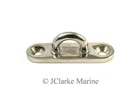 Pad eye oblong base marine grade made from stainless steel (316 A4)