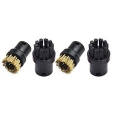 Round Brush 4x Accessories For KARCHER Steam Cleaner SC1 SC2 SC3 SC4 SC5 Best
