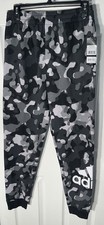 40 NWT Adidas Boys Youth Size Large 14-16 Joggers Camouflage Regular Fit Cotton