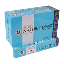 Vijayshree R&auml;ucherst&auml;bchen "Golden Nag Reiki Energy" 15gr.