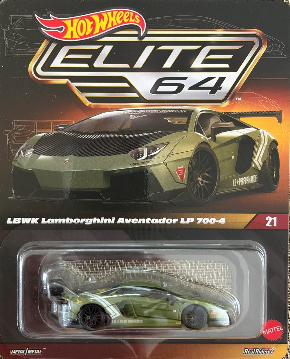 2026 Hot Wheels Elite 64 LBWK Lamborghini Aventador LP 700-4