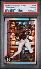 Cam Smith 2025 Topps Chrome Update Sepia Refractor #145