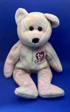 Ty Beanie Babies Celebrate The Bear Stuffed Animal Plush Toy Used Condition