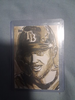 2021 Topps Austin Meadows Sketch Card