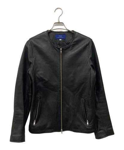 URBAN RESEARCH ITEMS Leather Sheepskin Jacket Men's Size 38 Black - product listing photo