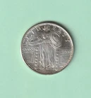 Standing Liberty Quarter Design Style 1/4 oz .999 Fine Silver Round