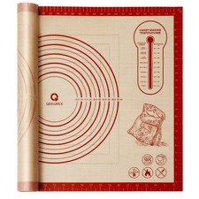 Silicone Baking Pastry Dough Mat - 28x20Inch Extra Large Cookie Bread Rolling...