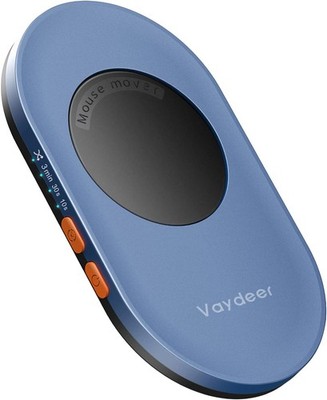 Ultra Slim Mouse Jiggler Mover mit einstellbarem Intervall-Timer ist EIN