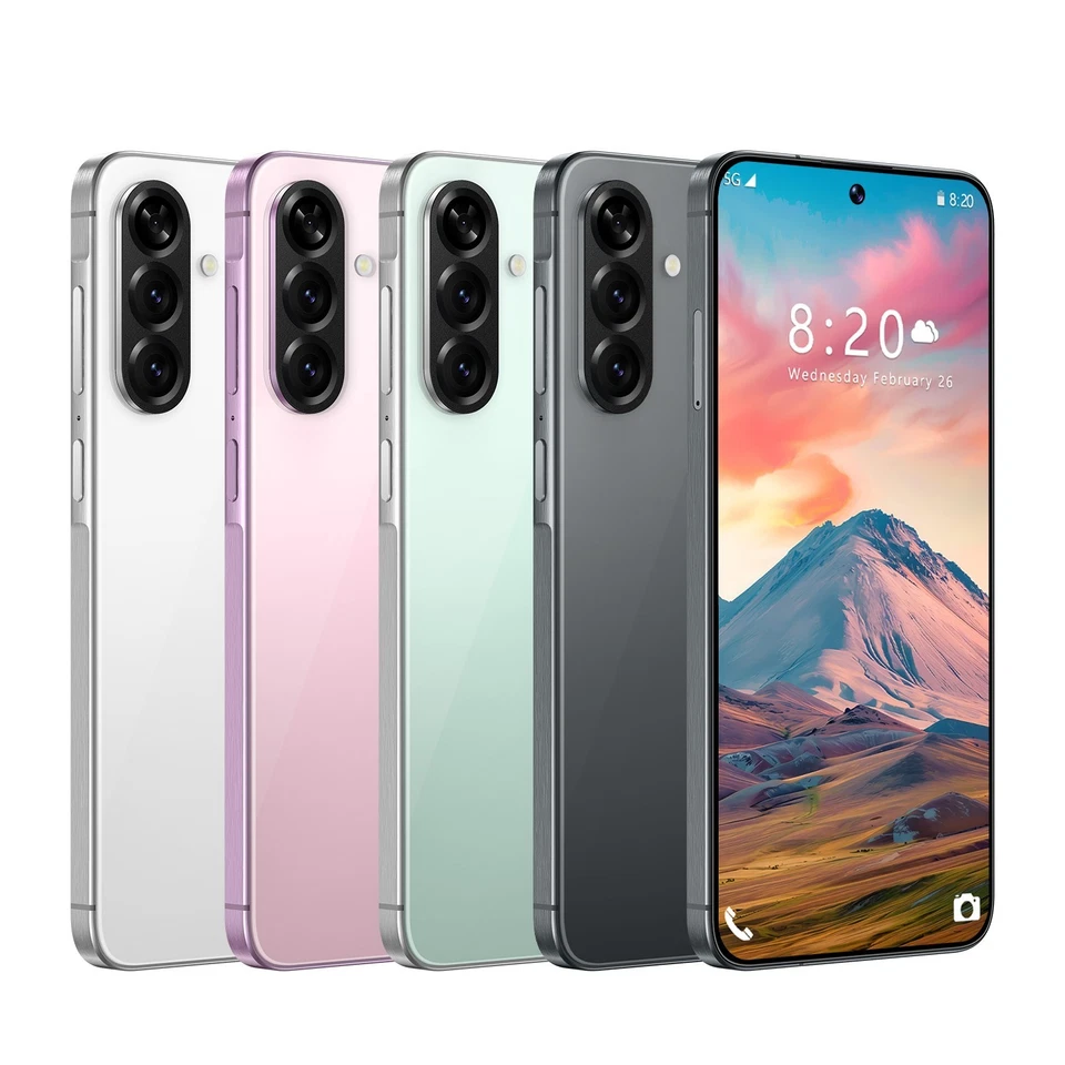 GAMAKOO Unlocked G56 5G Mobile Phone 256GB Smartphone Cheap Phone Android 15 6000mAh