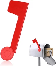 Mailbox Flag Replacement Parts, Easy Assembly Metal Waterproof outside Mailbox F