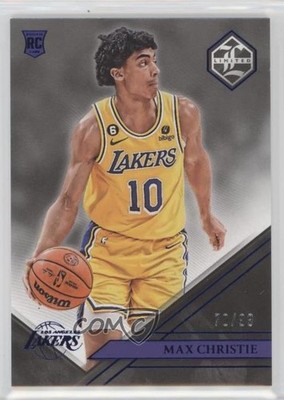 2022-23 Panini Chronicles Limited Blue 70/99 Max Christie #393 Rookie RC 17f8