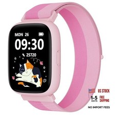 Smart Watch for Kids, 1.8" Fitness Tracker Watch Single Strap Nylonpink