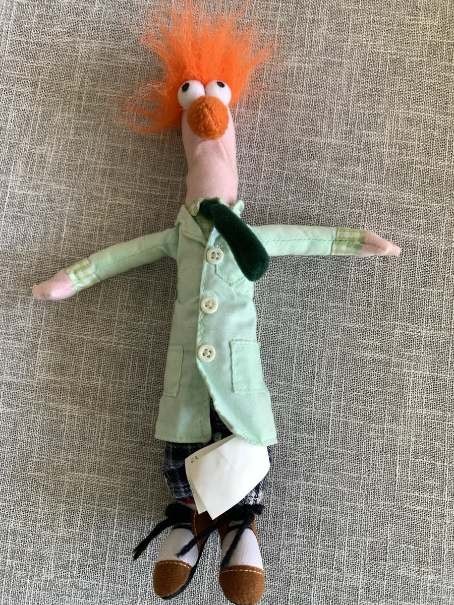 VT BEAKER Muppets 11” Plush Stuffed Doll Jim Henson Muppets Sababa
