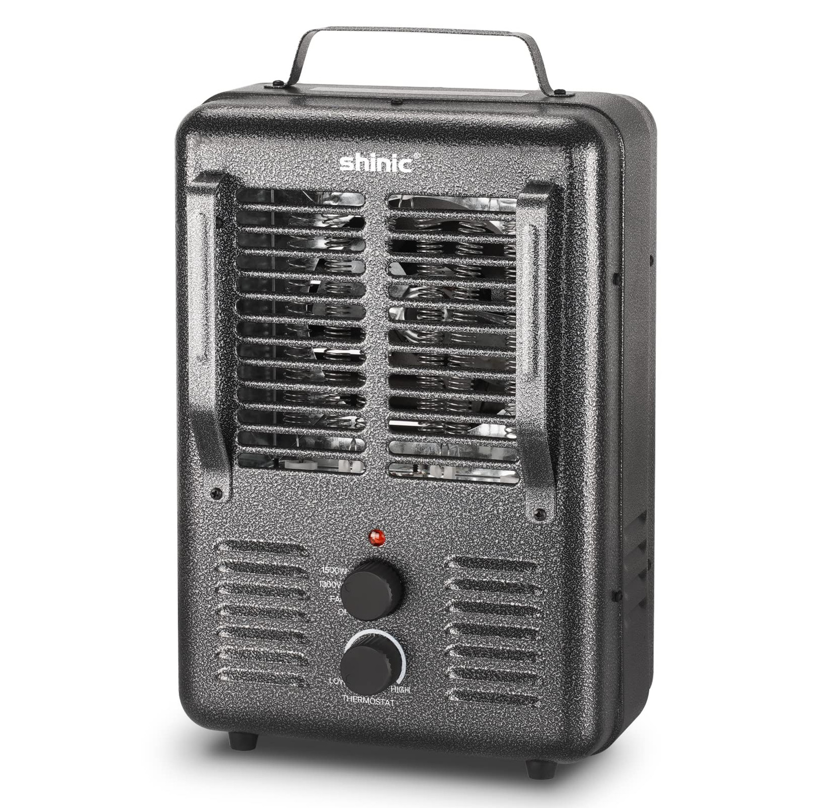 Space Heater,1500W Milkhouse Heater with Thermostat, Stay Cool Durable Metal ...-image