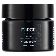 Forge Skin Men's Beef Tallow Face Balm 1.7oz – Anti-Aging Moisturizer –FREE SHIP