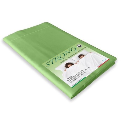 TOP SHEET CORDONETTO STRONG Präriegrün made in Italy