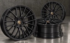 21 Porsche Cayenne Gts Oem Rs Spyder Original Factory Stock Wheels Rims Black