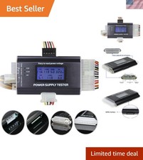 20 4 Pin LCD Computer Power Supply Tester for SATA IDE HDD ATX ITX BYI Connec...