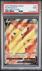 2022 POKEMON SWORD & SHIELD BRILLIANT STARS #157 FULL ART/PIKACHU V PSA 9