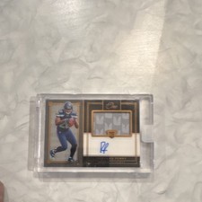 2018 Panini One Rookie Patch Autograph Rashaad Penny #36 Seahawks NFL Card