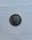 1921-P MERCURY SILVER DIME, About Good/Good condition, See picture! Key date!
