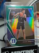 Jalen johnson RC 2021 Prizm Draft Picks Basketball Prizm No.10 Duke Hawks