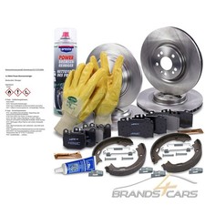 ATEC BREMSSCHEIBEN+BREMSBELÄGE BREMSKLÖTZE VORN+HI FÜR MERCEDES M-KLASSE W163