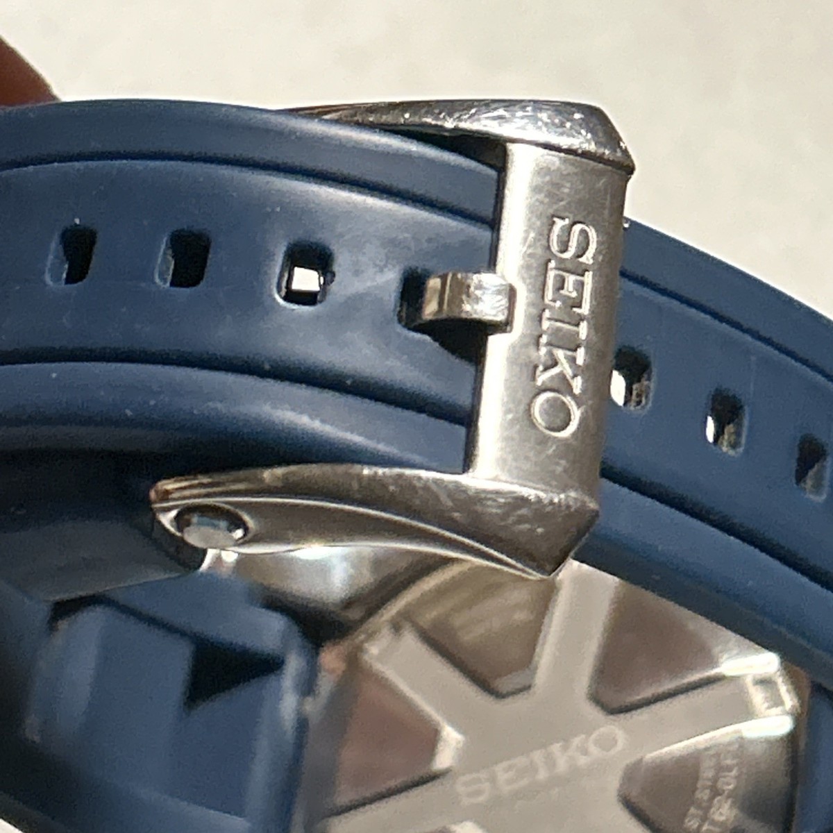 Rare SEIKO Velatura Chronograph Quartz Blue Dial 45mm Sapphire