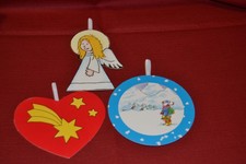 Pixi Buch Adventskalender 2015: 3 Anhänger für den Weihnachtsbaum