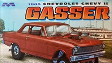 Moebius 1965 Chevrolet Chevy II Gasser, 1/25 Scale Plastic Model Kit