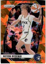 2024 Panini Prizm WNBA #18 Natisha Hiedeman Ice Orange Prizms