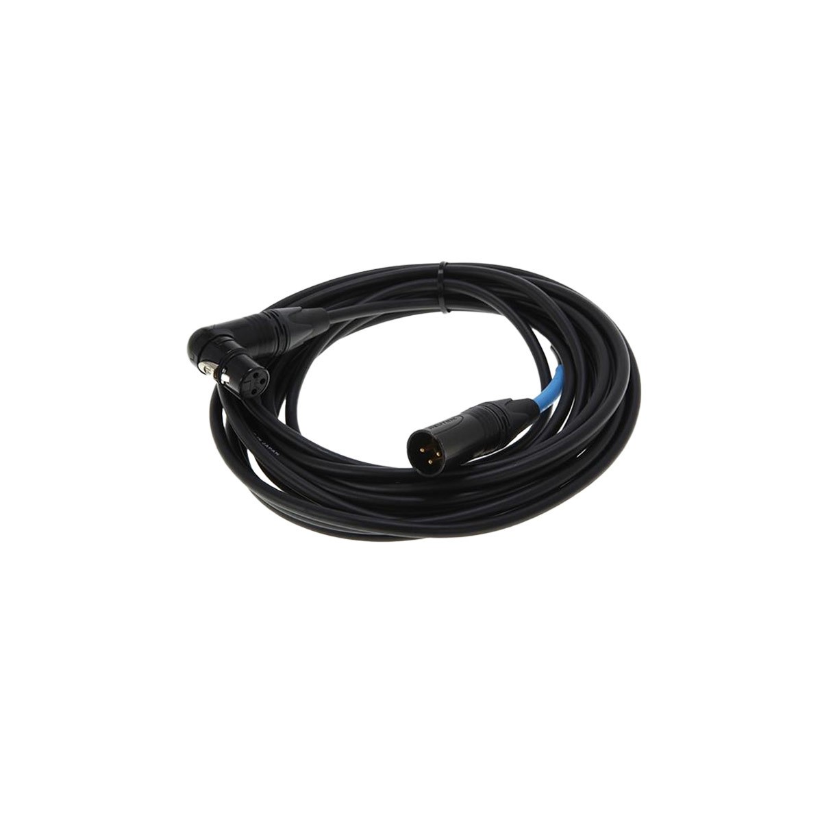Кабельные технологии Микрофонный кабель XLR-3 для женщин под прямым углом к XLR-3 для мужчин под прямым углом