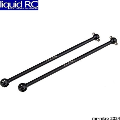 Associated 71155 RC10T6.2 Rear CVA Bones 92.5mm