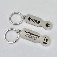 Einkaufswagenchip Schl&uuml;sselanh&auml;nger Edelstahl