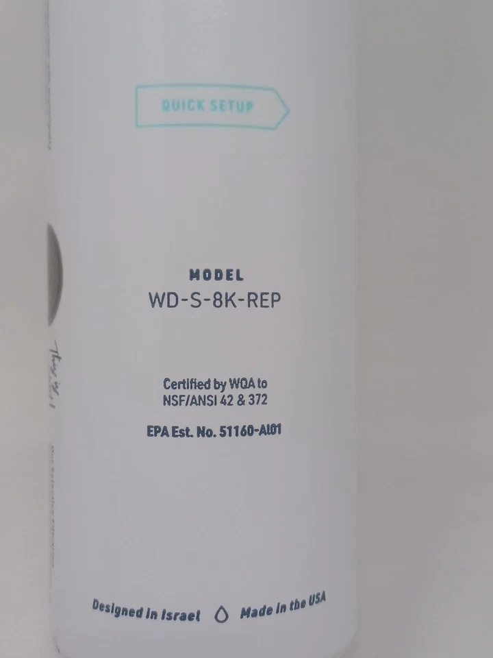 1 Woder WD-S-8K-REP Replacement Cartridge/Single or Dual-Stage Replacement - Image 3 of 4