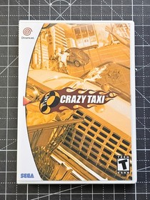 Dreamcast Crazy Taxi Version 2 Your Choice of Custom Case NO Game or Manual